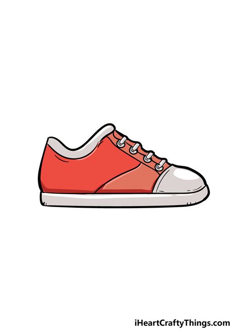 track shoe drawing easy.